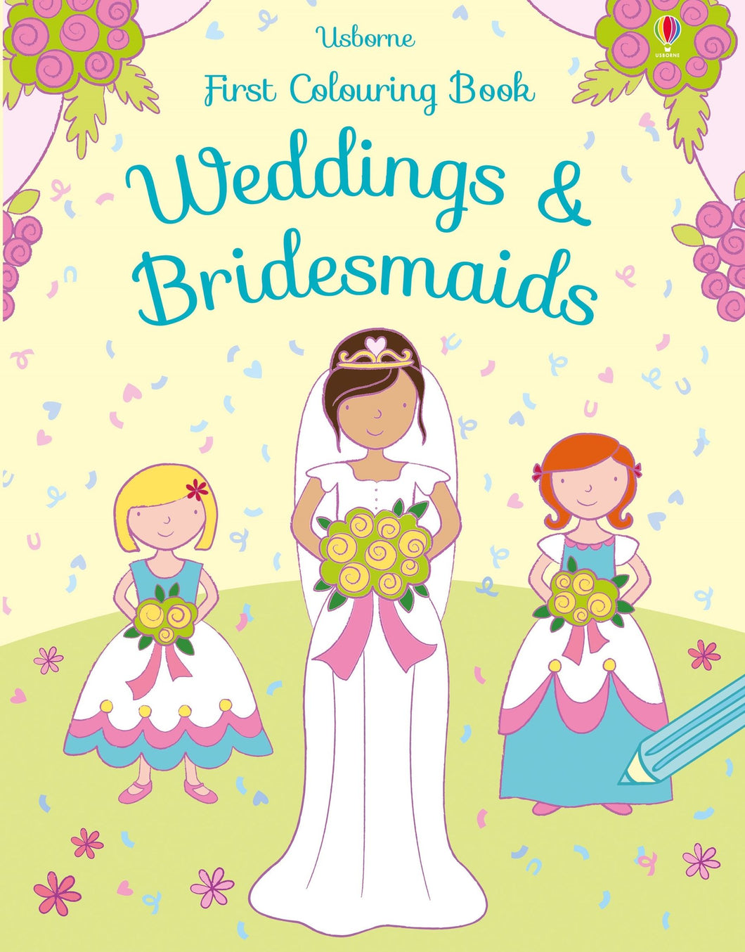 First Colouring Book Weddings and Bridesmaids