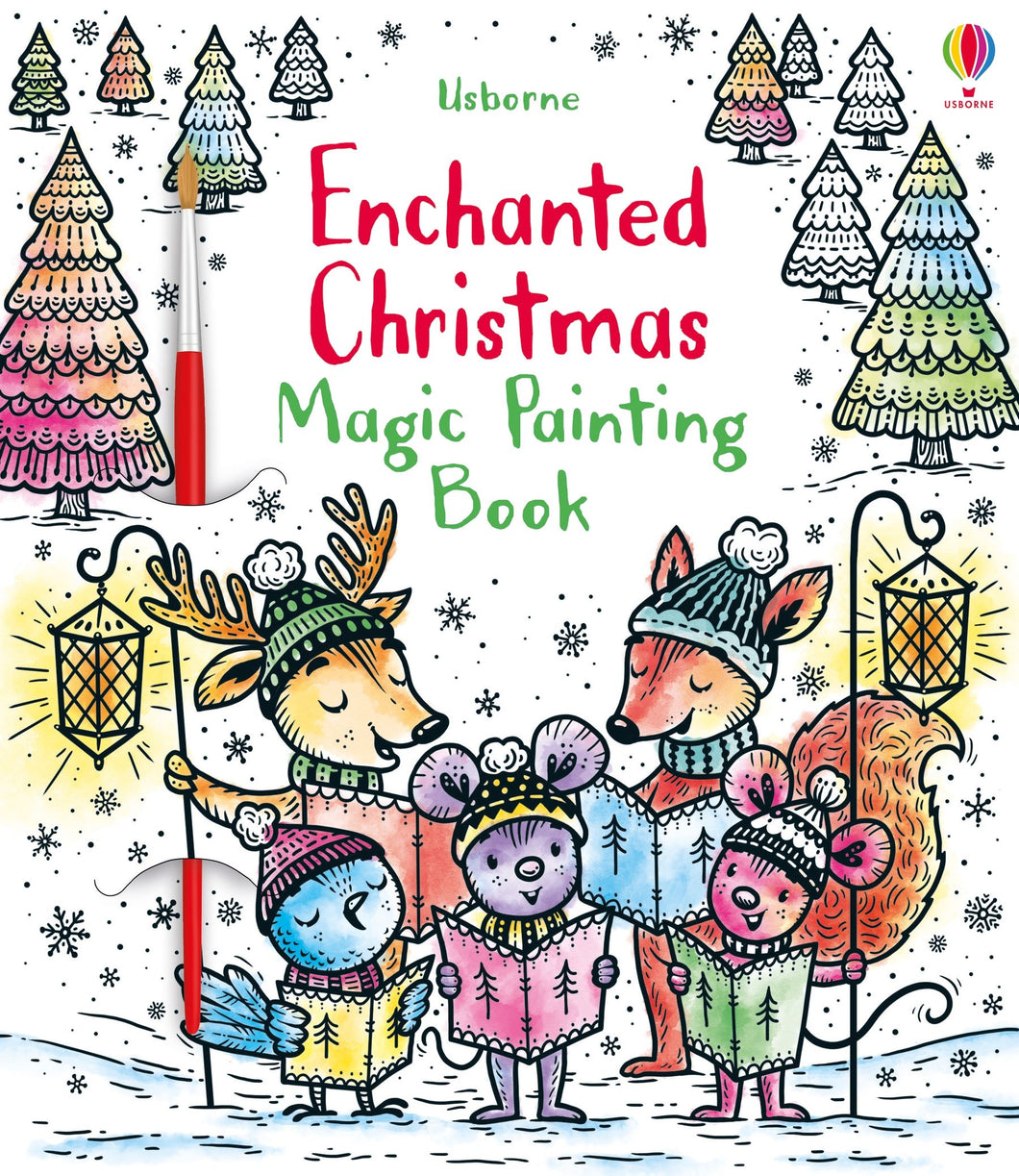 Enchanted Christmas Magic Painting Book