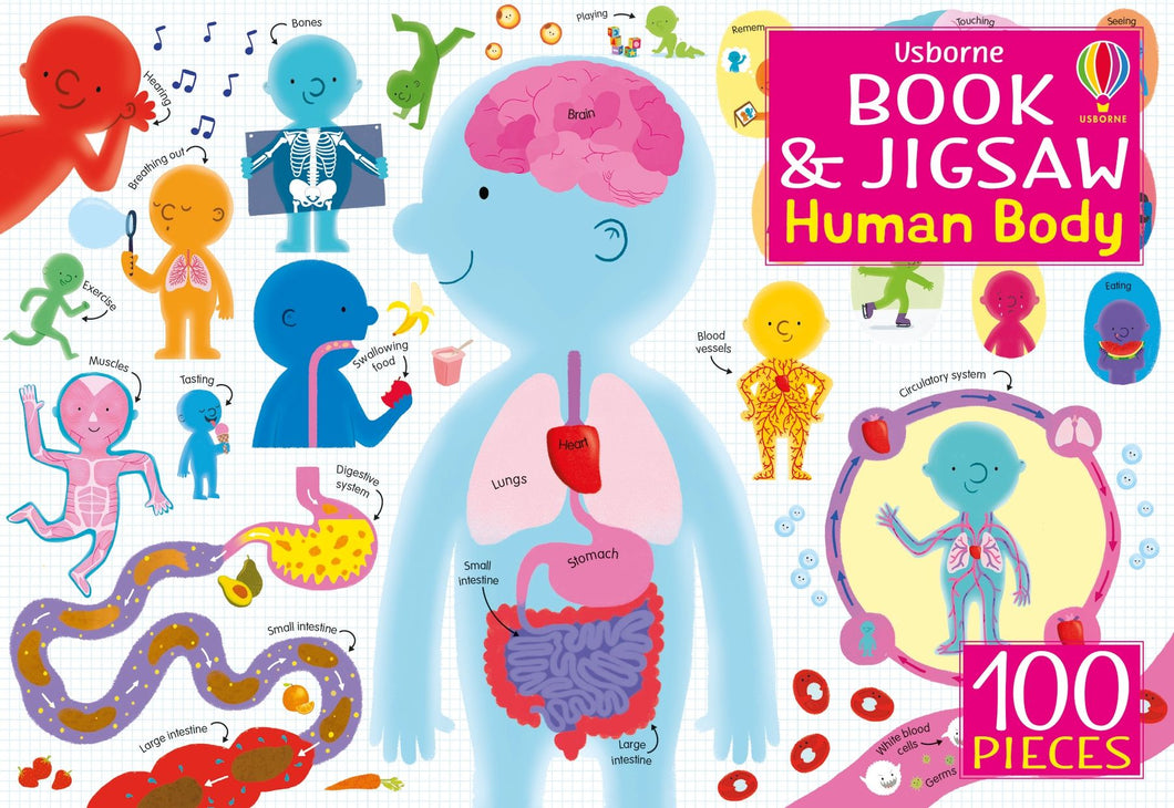 Human Body Book + Jigsaw