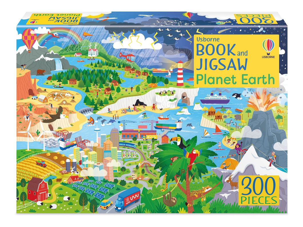Planet Earth Book + Jigsaw