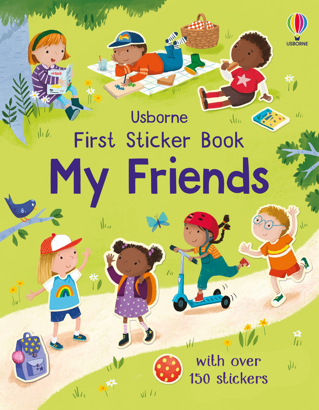 First Sticker Book My Friends