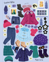 Load image into Gallery viewer, Sticker Dolly Dressing Winter Wonderland
