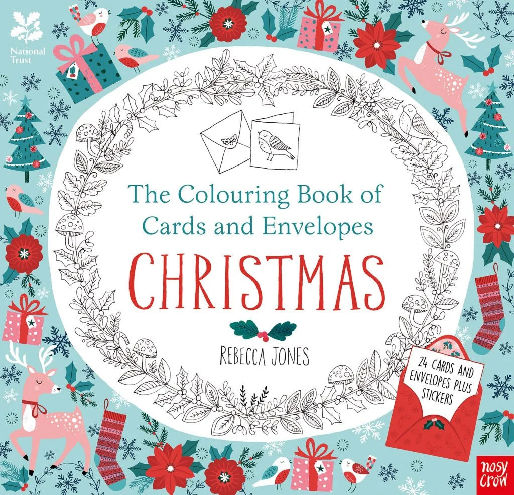 National Trust: The Colouring Book of Cards and Envelopes – Christmas