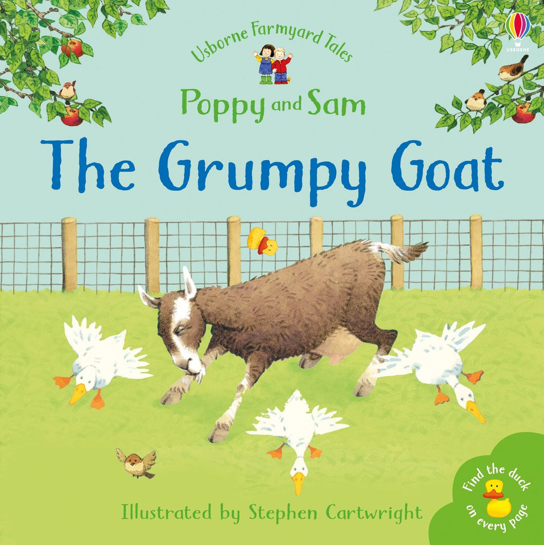 Poppy and Sam The Grumpy Goat