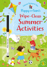 Load image into Gallery viewer, Poppy and Sam&#39;s Wipe-Clean Summer Activities

