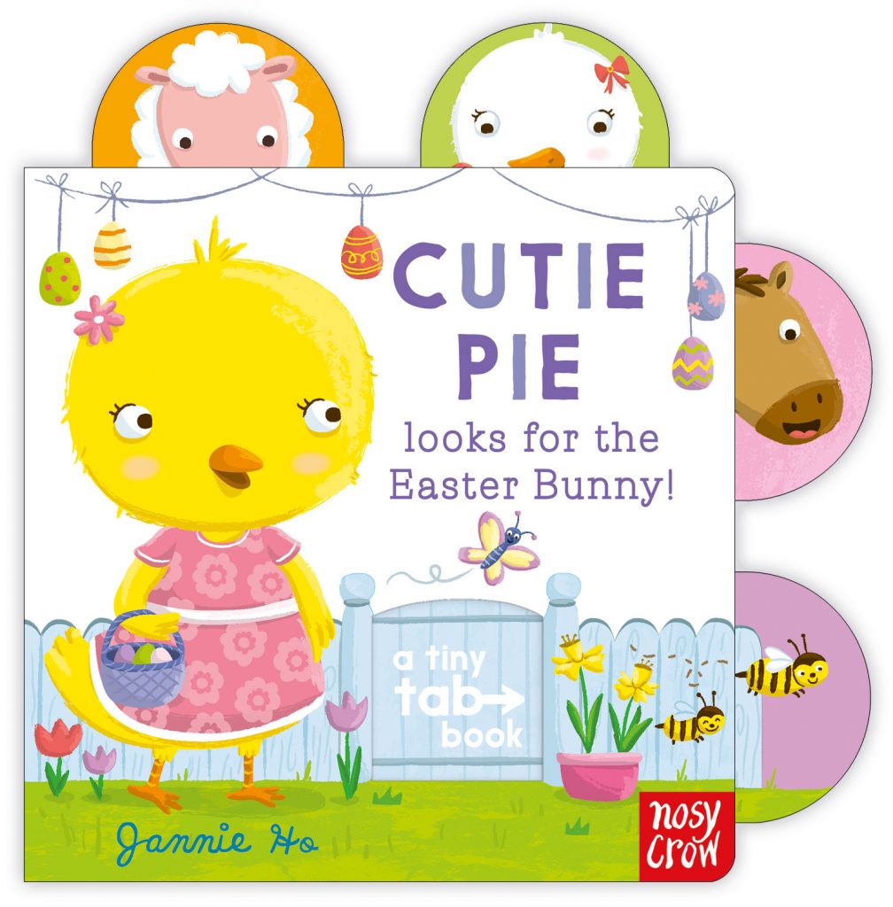 Tiny Tabs: Cutie Pie looks for the Easter Bunny